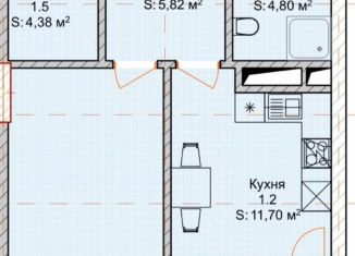 Продажа 1-комнатной квартиры, 47 м2, Чечня, улица Гагарина, 15