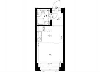 Продается квартира студия, 20.4 м2, Московская область