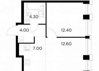 Продажа однокомнатной квартиры, 40.3 м2, Москва, метро Войковская