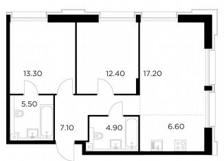 Продажа 2-комнатной квартиры, 67 м2, Москва, Войковский район