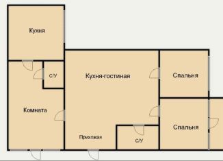 Продается 3-комнатная квартира, 70 м2, Севастополь, Красивая улица, 52А