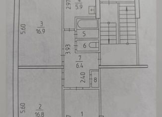 Сдается 3-ком. квартира, 61.5 м2, Пермский край, проспект Декабристов, 17