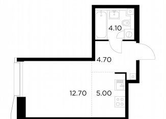 Продается квартира студия, 26.4 м2, Москва