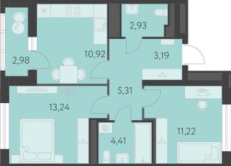 Продаю двухкомнатную квартиру, 33.1 м2, Екатеринбург, улица Академика Парина, 27