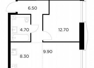 Продам 1-комнатную квартиру, 42.1 м2, Москва, метро Войковская