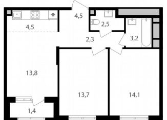 Продажа 3-комнатной квартиры, 60 м2, Москва, САО, Михалковская улица, 48