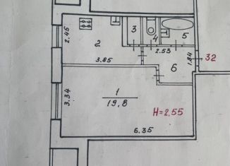 Продам 1-комнатную квартиру, 35.6 м2, Волгоград, улица Голубятникова, 10