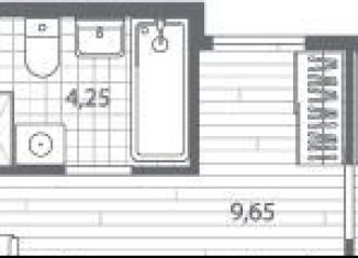 Продается 1-комнатная квартира, 43.2 м2, Санкт-Петербург, метро Площадь Мужества