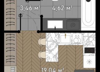 Продам квартиру студию, 28.3 м2, Москва, станция Хорошёво, жилой комплекс Зорге 9, 9Ак6