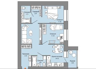 Продажа 2-ком. квартиры, 66 м2, Кировская область