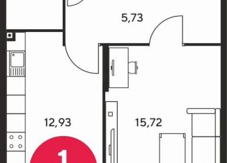 1-ком. квартира на продажу, 43 м2, Ростов-на-Дону, Советский район