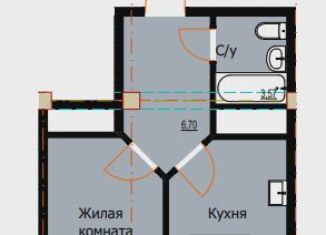 Продажа 1-ком. квартиры, 33.3 м2, Ессентуки