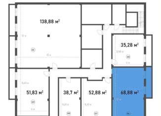 Продаю помещение свободного назначения, 69 м2, Анапа, Мирная улица, 29к2