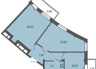 Продаю 2-комнатную квартиру, 67 м2, Санкт-Петербург, муниципальный округ Лахта-Ольгино, Новая улица, 51к3