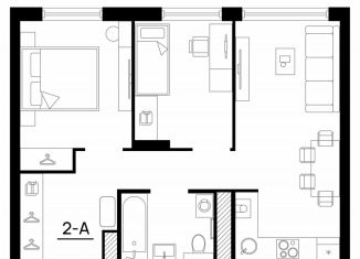 Продам 2-комнатную квартиру, 51.3 м2, Астрахань