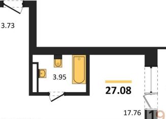 Продам квартиру студию, 27.1 м2, Воронеж, Транспортная улица, 58