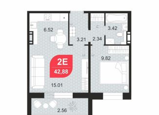 Продаю квартиру студию, 42.9 м2, Забайкальский край