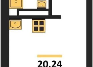 Продаю квартиру студию, 20.2 м2, Воронеж, Центральный район, Транспортная улица, 58