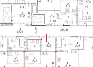 Продается квартира студия, 27.9 м2, Новосибирск, улица имени генерал-майора А.Н. Рожкина, 13, метро Заельцовская