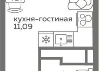 Продается квартира студия, 22.1 м2, Тюмень