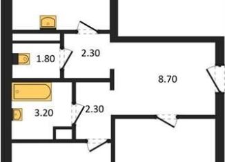 Продажа 2-комнатной квартиры, 66 м2, село Ямное, Просёлочная улица, 2к5