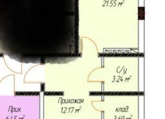 2-комнатная квартира на продажу, 88 м2, Дагестан, Маковая улица, 2к6