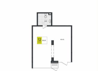 Продажа помещения свободного назначения, 50.21 м2, посёлок Берёзовый, улица имени Профессора Малигонова, 1