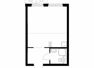 Квартира на продажу студия, 25.4 м2, Москва, ЖК Руставели 14, жилой комплекс Руставели 14, к2.5