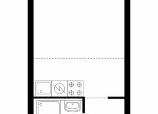 Продам квартиру студию, 19.9 м2, Москва, жилой комплекс Второй Нагатинский, к1.3, метро Нагорная