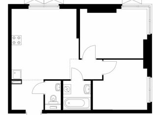 Продается 2-комнатная квартира, 48.3 м2, Москва, метро Бутырская, жилой комплекс Руставели 14, к2.7