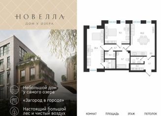 Продаю 2-ком. квартиру, 85.2 м2, Новосибирская область