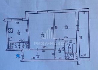 Продается двухкомнатная квартира, 51.4 м2, Брянск, улица Брянского Фронта, 10/1