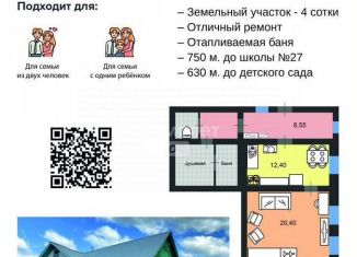 Дом на продажу, 60.7 м2, Димитровград, улица Шишкина, 4