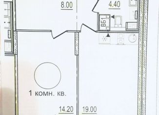 Продаю двухкомнатную квартиру, 45.5 м2, Санкт-Петербург, метро Московская, Среднерогатская улица, 16к5