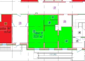 Сдаю в аренду помещение свободного назначения, 53.9 м2, Краснодар, Парусная улица, 10к3, микрорайон Гидрострой