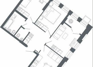 Продается 3-комнатная квартира, 74.2 м2, Екатеринбург, улица Мира, 47