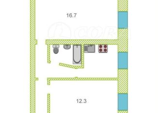 Продаю 2-комнатную квартиру, 41 м2, Тюмень, Олимпийская улица, 42, Восточный округ