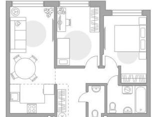 Продам 2-ком. квартиру, 60.8 м2, Москва, район Нагатино-Садовники