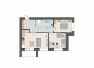 Продаю 3-ком. квартиру, 57.1 м2, Киров, улица Капитана Дорофеева, 22