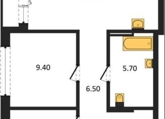 Продаю 2-комнатную квартиру, 60.1 м2, Новосибирск, метро Гагаринская, улица Аэропорт, 88