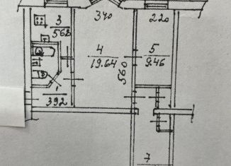 Продажа трехкомнатной квартиры, 57 м2, Выборг, проспект Ленина, 32