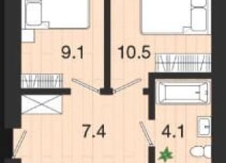 Продажа 3-ком. квартиры, 58.8 м2, посёлок Голубево, Лазурная улица, 5