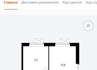 Продам двухкомнатную квартиру, 52.1 м2, Москва, жилой комплекс Мякинино Парк, 3с6, станция Павшино