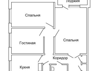 Трехкомнатная квартира на продажу, 93 м2, Москва, улица Княжнина, 2, улица Княжнина