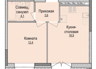 Продаю 1-комнатную квартиру, 37 м2, Ижевск