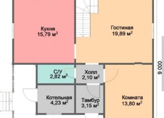 Продажа дома, 100 м2, деревня Крутые Выселки, Рождественская улица