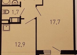 1-комнатная квартира в аренду, 39.9 м2, Санкт-Петербург, Ленинский проспект, 43, ЖК Огни Залива