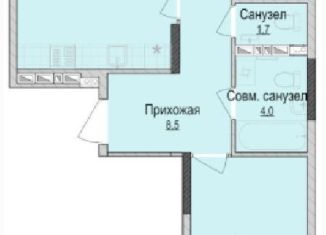 Продаю двухкомнатную квартиру, 62.6 м2, Ижевск, жилой район Культбаза