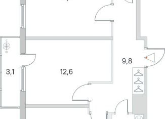 Продажа 2-комнатной квартиры, 61.2 м2, Сертолово, ЖК Новое Сертолово
