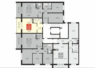 Продажа 1-комнатной квартиры, 26.5 м2, Курганская область, 7-й микрорайон, 17